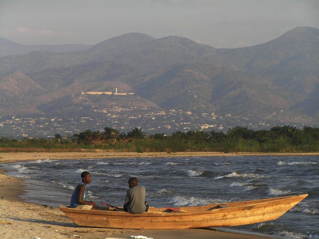 Pecheurs au Lac Tanganyika